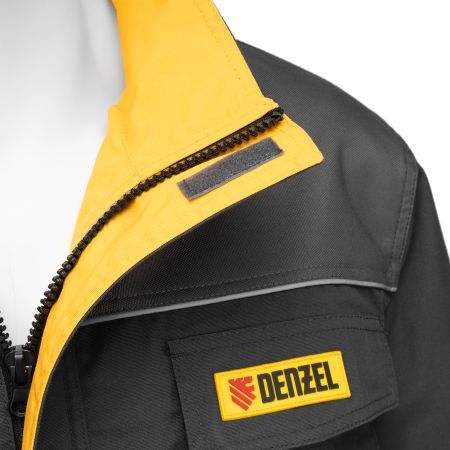 Куртка профессиональная рабочая, 65% полиэстер 35% хлопок, XL Denzel