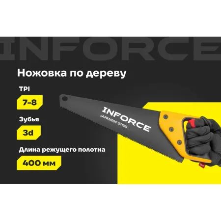 Ножовка по дереву Inforce 06-08-29
