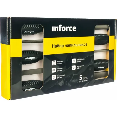 Набор напильников Inforce 06-15-06
