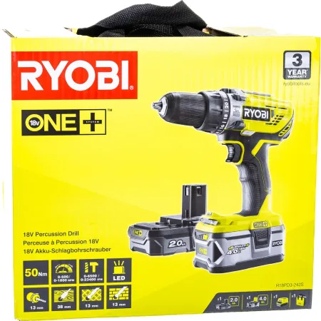 Ударная дрель-шуруповерт R18PD3-242S Ryobi