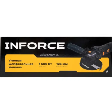 Болгарка (ушм) Inforce AG5015ASCV-BL