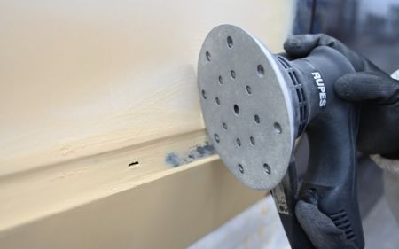 SANDWOX GREY диск на пленочной основе, циркониевый корунд Ø150мм, липучка 15 отв.