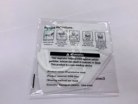 Респиратор без клапаном выдоха KN95 (FFP2)