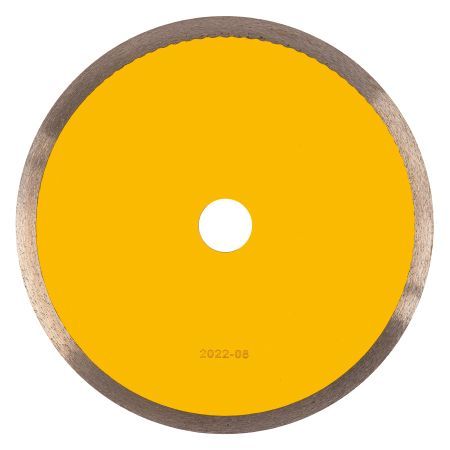 Диск алмазный сплошной, супертонкий, 200 х 25,4 мм, горячее прессование, мокрое резание Denzel