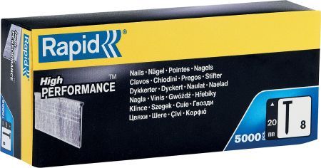 RAPID тип 300, 20 мм, 5000 шт, закаленные супертвердые гвозди (40100533)