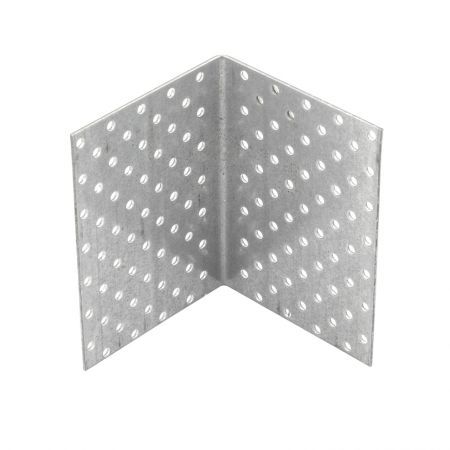 Крепежный уголок равносторонний  2 мм,   KUR 100 x 100 x 140 мм Сибртех