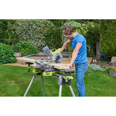 Аккумуляторная торцовочно-усовочная пила ONE+ R18MS216-0 Ryobi