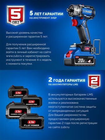 ЗУБР Turbo CHARGE, 20 В, 2 порта, 2 х 9 А, зарядное устройство для LMS АКБ, ПРОФЕССИОНАЛ (TC-20-2)