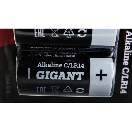Батарейка Gigant Alkaline C/LR14