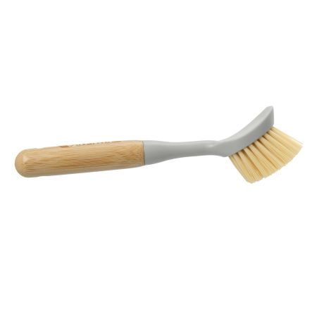 Щетка для посуды круглая d 60х230 мм, бамбуковая рукоятка, Home Palisad