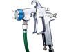 Краскопульт Iwata W-200, возд. головка LV2, нижняя подача из шланга