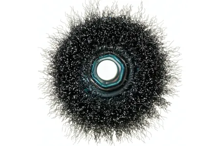 ЗУБР Ø 75 мм, проволока 0.3 мм, щетка чашечная для УШМ 3526-075 Профессионал