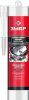 ЗУБР МОТОР, 280 мл, +250°C, черный, термостойкий силиконовый герметик, Профессионал (41245-4)