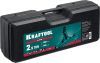 KRAFTOOL S-PIN, в кейсе 2.5 т, 140 - 385 мм, с увеличенным подъемом и фиксатором, подкатной домкрат (43457-2.5-K)