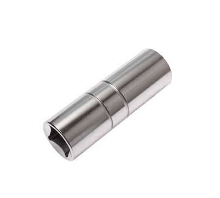 Головка свечная 1/2" 16мм 6-гранная с резиновым фиксатором JTCJTC
