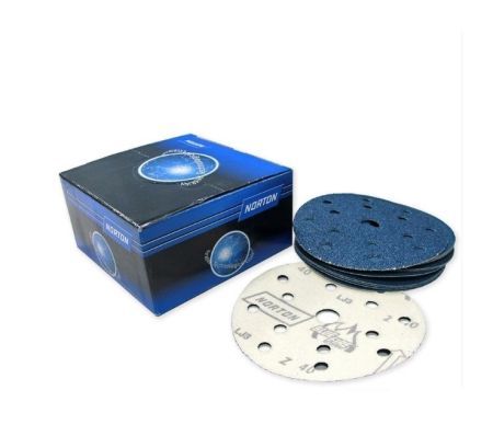 Абразивный круг Norton Blue Fire, 150мм, 15 отв.