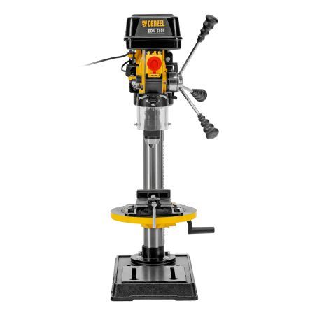 Станок сверлильный радиальный DDM-550R, 550 Вт, 16 мм, 12 ск., настольный Denzel