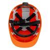 Каска защитная ударопрочная, ABS/PC, плавная регулировка, модель «Форвард» (К-05)оранж. Denzel
