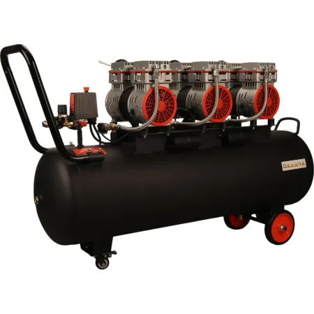 Безмасляный малошумный компрессор Gigant GSWK-100/440