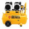 Компрессор безмасляный, малошумный DLS 2200/50, 2200 Вт, 2x1100, 50 л, 380 л/мин Denzel