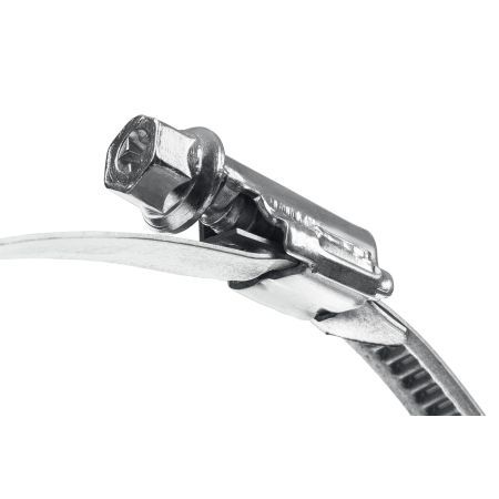 ЗУБР Х-9Н, 8 - 12 мм, накатная лента 9 мм, цинк, 50 шт, червячный хомут (37807-12)