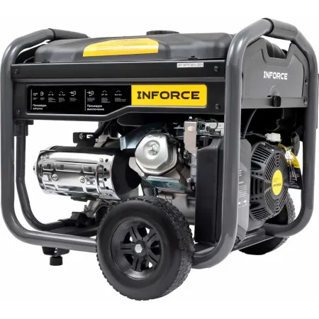 Бензиновый трехфазный генератор Inforce GL 8500E-3D