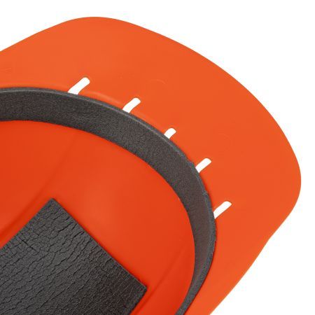 Каскетка защитная "Стиль", пластиковая, оранжевая Сибртех