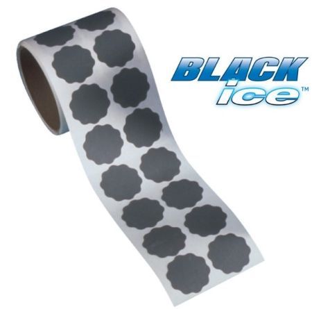 Круг самоклеящийся Norton Black Ice Rosette, 38 мм