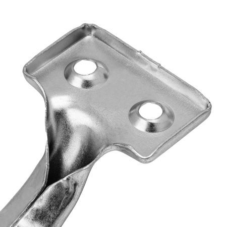 Ручка-скоба РС-120 цельнотянутая, цинк, 5 шт, (Металлист)