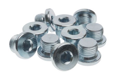 Пробка сливная поддона картера М17х1.5мм L=12мм внутр. шестигр. H8мм (10шт.) JTCJTC