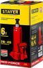 STAYER RED FORCE, 6 т, 216 - 413 мм, бутылочный гидравлический домкрат, Professional (43160-6)