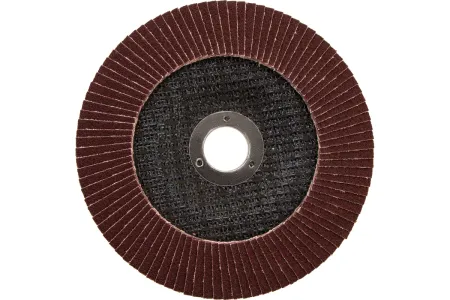 RUSSIA Круг лепестковый торцевой КЛТ-1, зернистость Р 60(25Н), 150 х 22.2 мм,