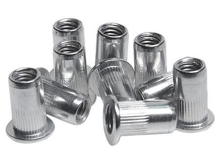 Заклепка резьбовая M5х0.8мм алюминиевая 10шт. JTCJTC