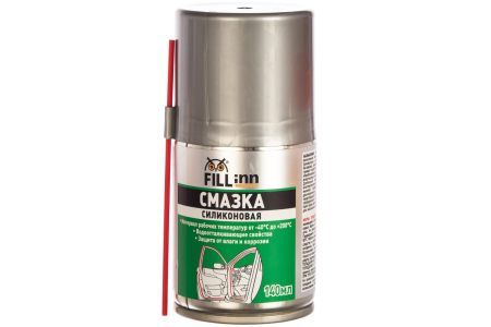 FILL INN FL117 Смазка силиконовая, 140 мл (аэрозоль)