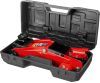 STAYER R-22 RED FORCE, в кейсе, 2 т, 125 - 320 мм, подкатной домкрат для легковых а/м, Professional (43152-2-K)