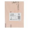 Шлифлист на тканевой основе, зернистость № 50, 240 х 170 мм, 10 шт, водостойкий, "БАЗ"