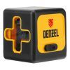 Лазерный уровень DQB-T, 30 м, зеленый луч, батарейки, штатив Denzel