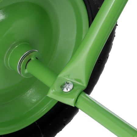 Тачка садовая, 2-х колесная, грузоподъемность 120 кг, объем 65 л Сибртех