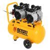 Компрессор безмасляный, малошумный DLS 2200/50, 2200 Вт, 2x1100, 50 л, 380 л/мин Denzel