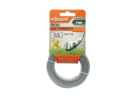 Леска для триммера Sturm! GT3535-2.0-7-15