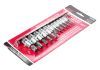 Набор головок торцевых 1/4"-3/8" TORX Т10Н-Т60Н с отверстием 11 предметов JTCJTC