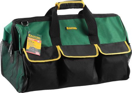 KRAFTOOL MaxKraft, 610 х 250 х 300, сумка для инструментов с 25 карманами (38714-24)