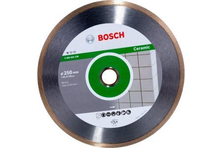 BOSCH  Диск алмазный отрезной Professional for Ceramic (250х30/25.4 мм) для настольных пил