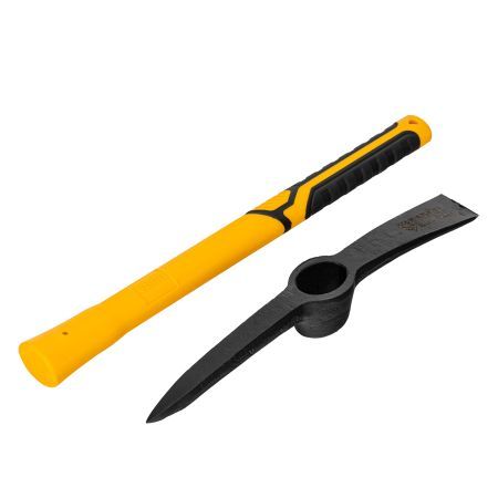 Кирка 700 г, фибергласовая обрезиненная рукоятка 385 мм Denzel