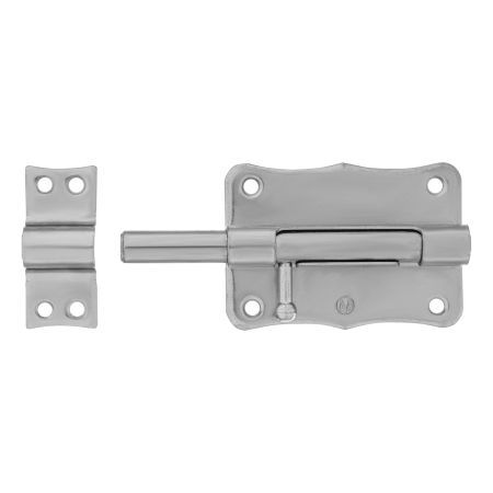 Задвижка накладная ЗТ-2-85, цинк, 5 шт, (Металлист)