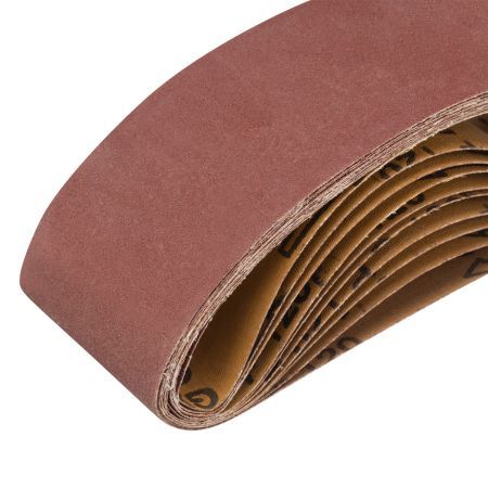 Лента абразивная бесконечная, P 120, 75 х 457 мм, 10 шт Matrix