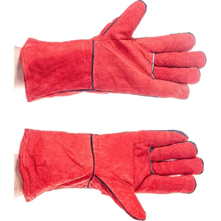 Утепленные спилковые краги Gigant GHG-05