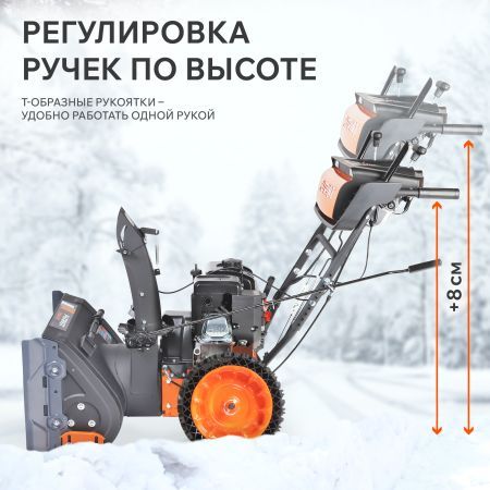 Снегоуборщик бензиновый PATRIOT Сибирь 57