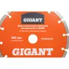Алмазный отрезной сегментный диск по бетону кирпичу камню Gigant G-10356