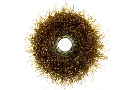 ЗУБР Ø 60 мм, проволока 0.3 мм, щетка чашечная для УШМ 3526-060 Профессионал